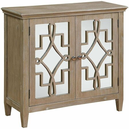 COMFORTCORRECT Lucy Accent Chest with Mirrored Doors CO2563756